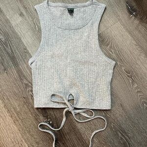 Ribbed tank top